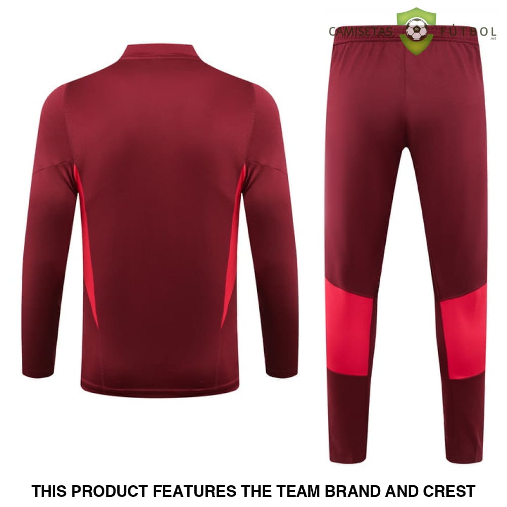 Manchester United 23 - 24 Half - Zip Model 9 Tracksuit Ropa Deportiva