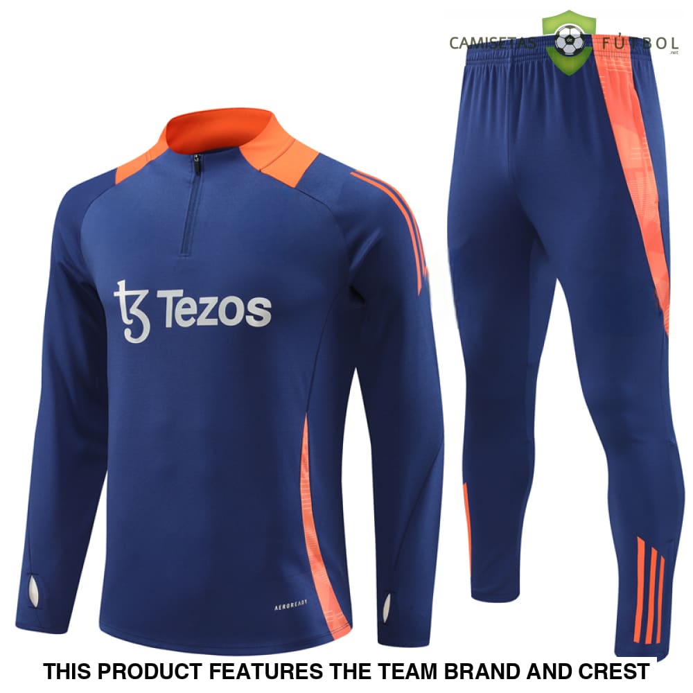 Manchester United 24-25 Half-Zip Model 1 Tracksuit Ropa Deportiva