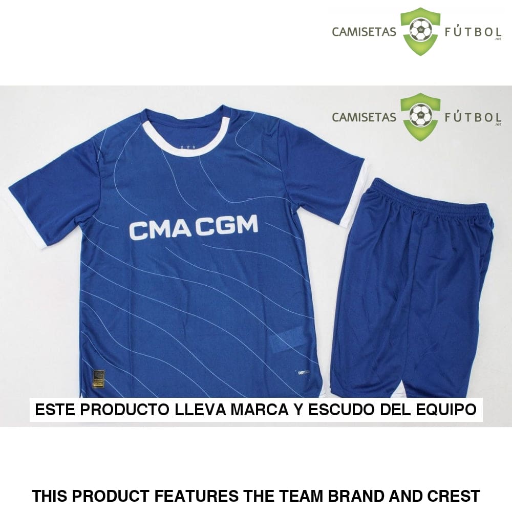 Kit Infantil Marseille 23-24 Visitante Personalizado