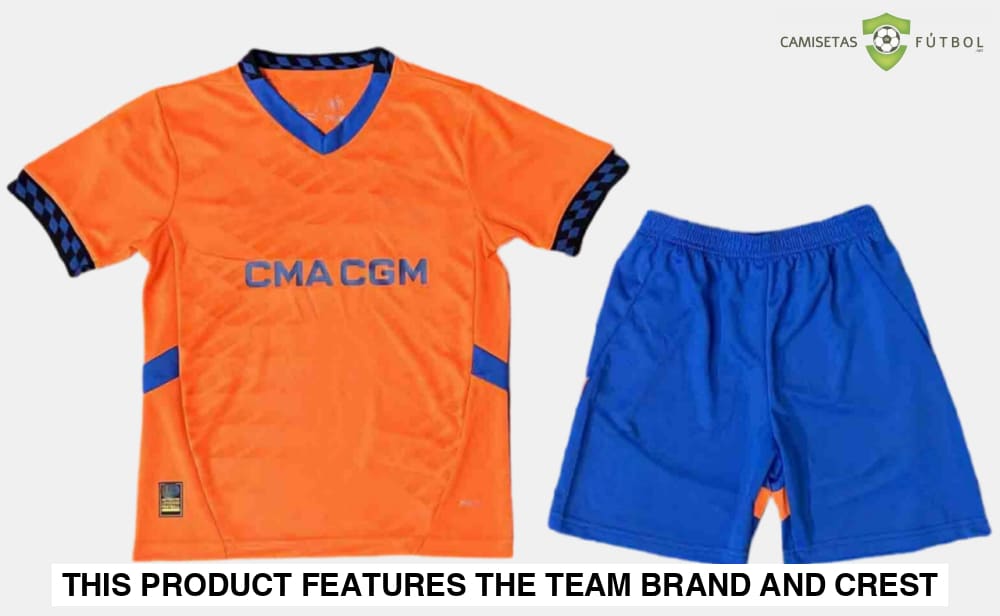 Marseille 24-25 Third Kit Children’s Personalizado