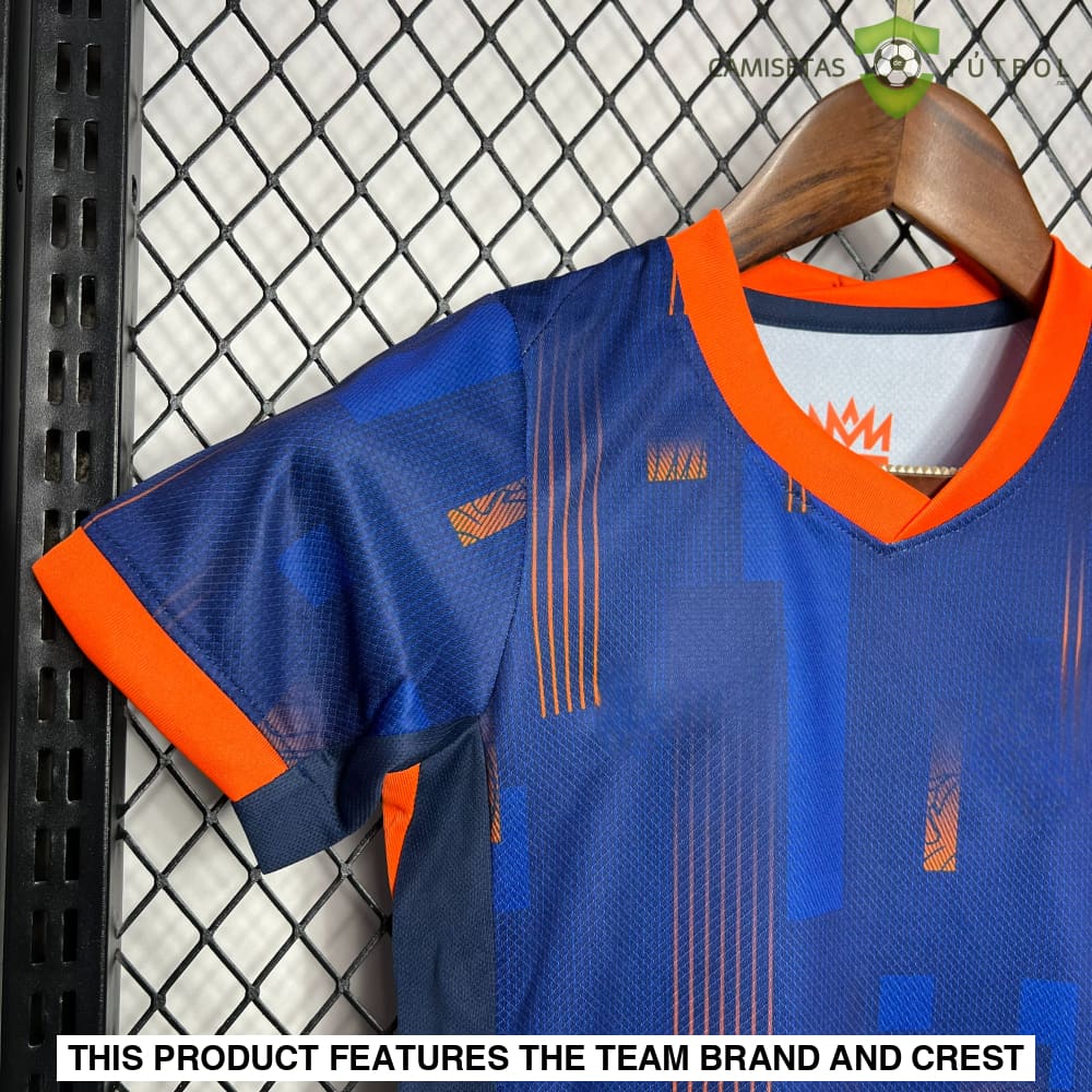 Netherlands 24-25 Away Eurocup 2024 Children’s Kit Personalizado