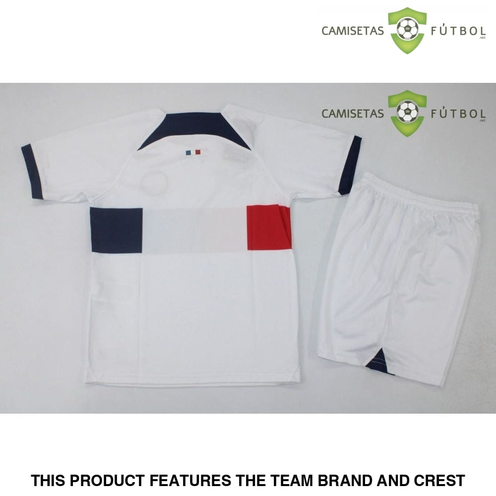 Kit Infantil Psg 23-24 Visitante Personalizado