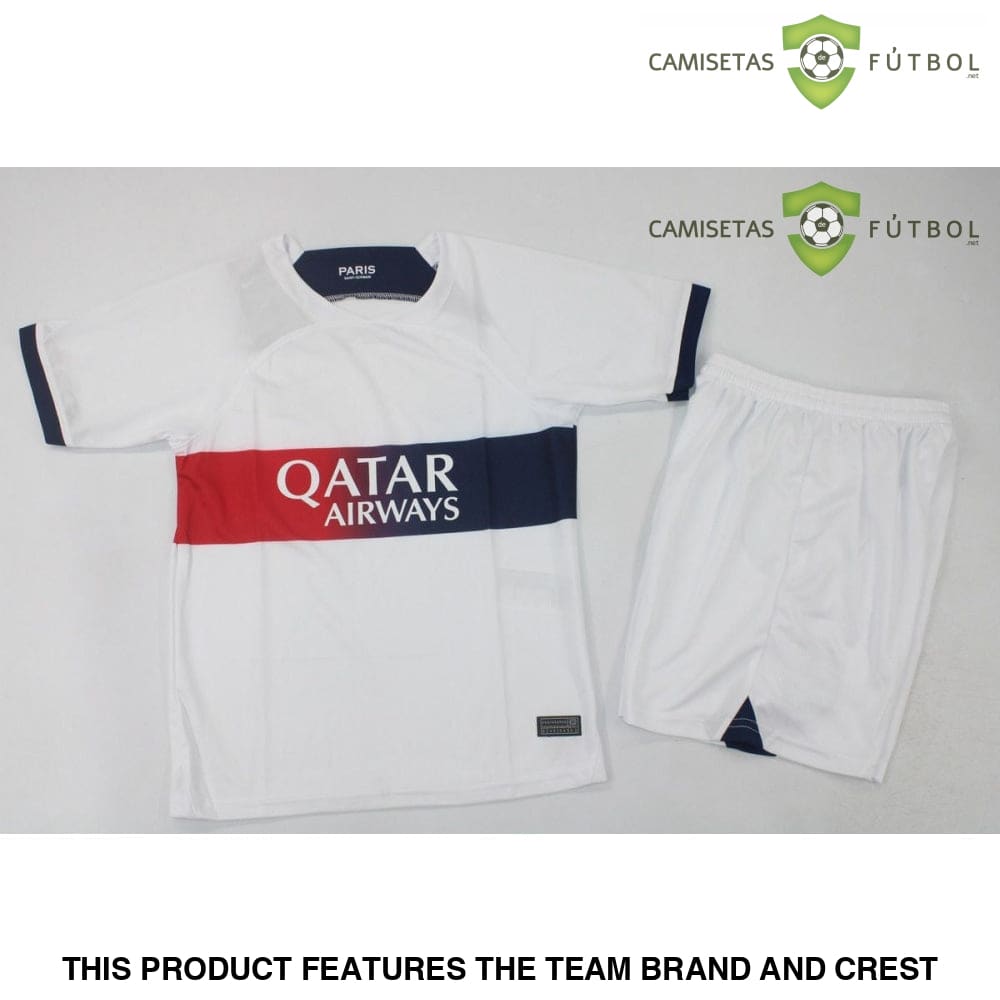 Kit Infantil Psg 23-24 Visitante Personalizado