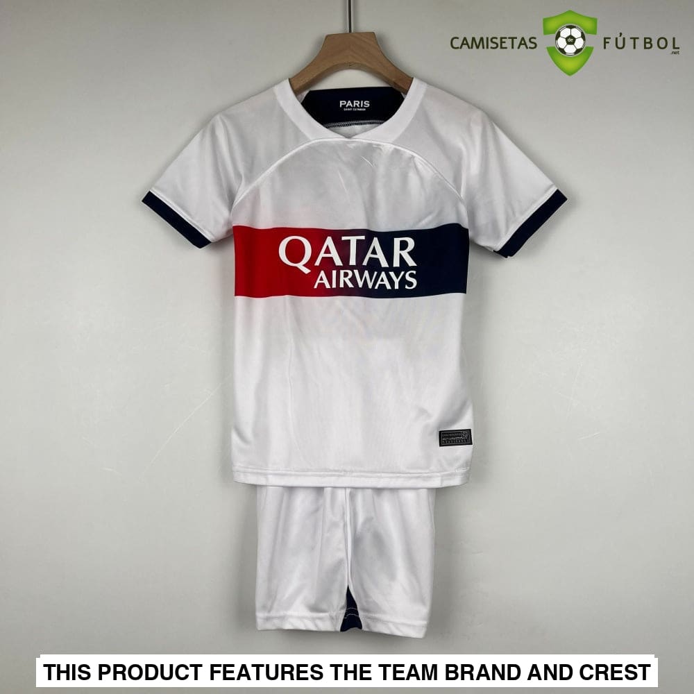 Kit Infantil Psg 23-24 Visitante Personalizado