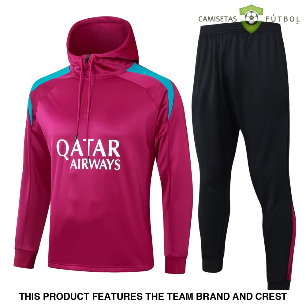 Psg 24-25 Half-Zip With Hood Model 4 Tracksuit Ropa Deportiva