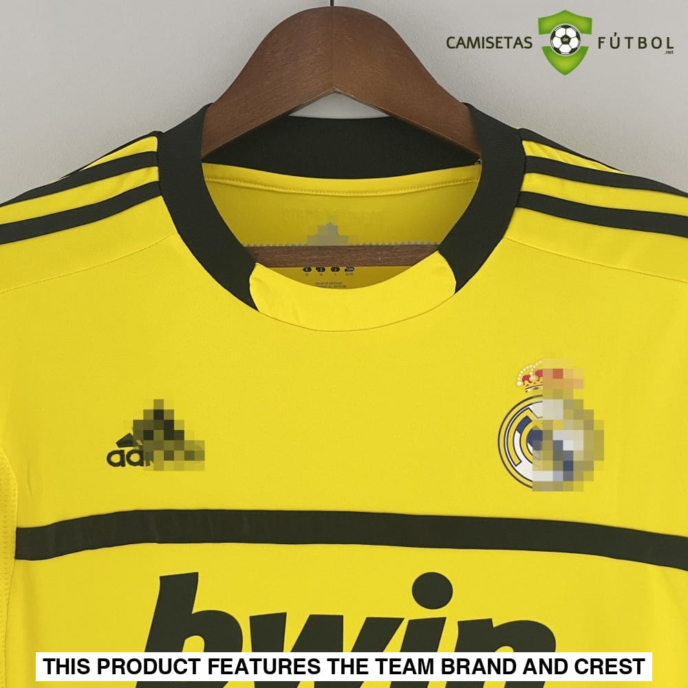 Camiseta Real Madrid 11-12 Portero 2 (Versión Retro) Sin Personalización