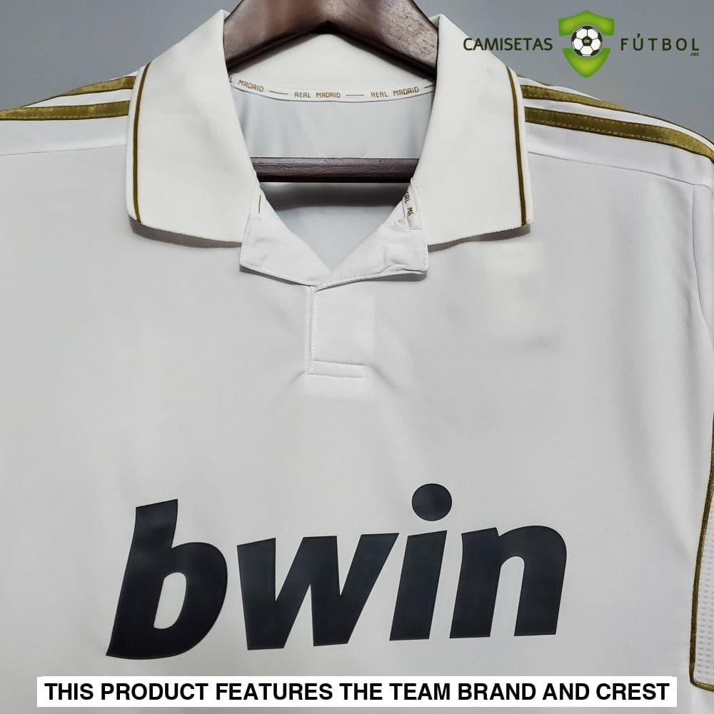 Camiseta Real Madrid 11-12 Local (Versión Retro) Sin Personalización