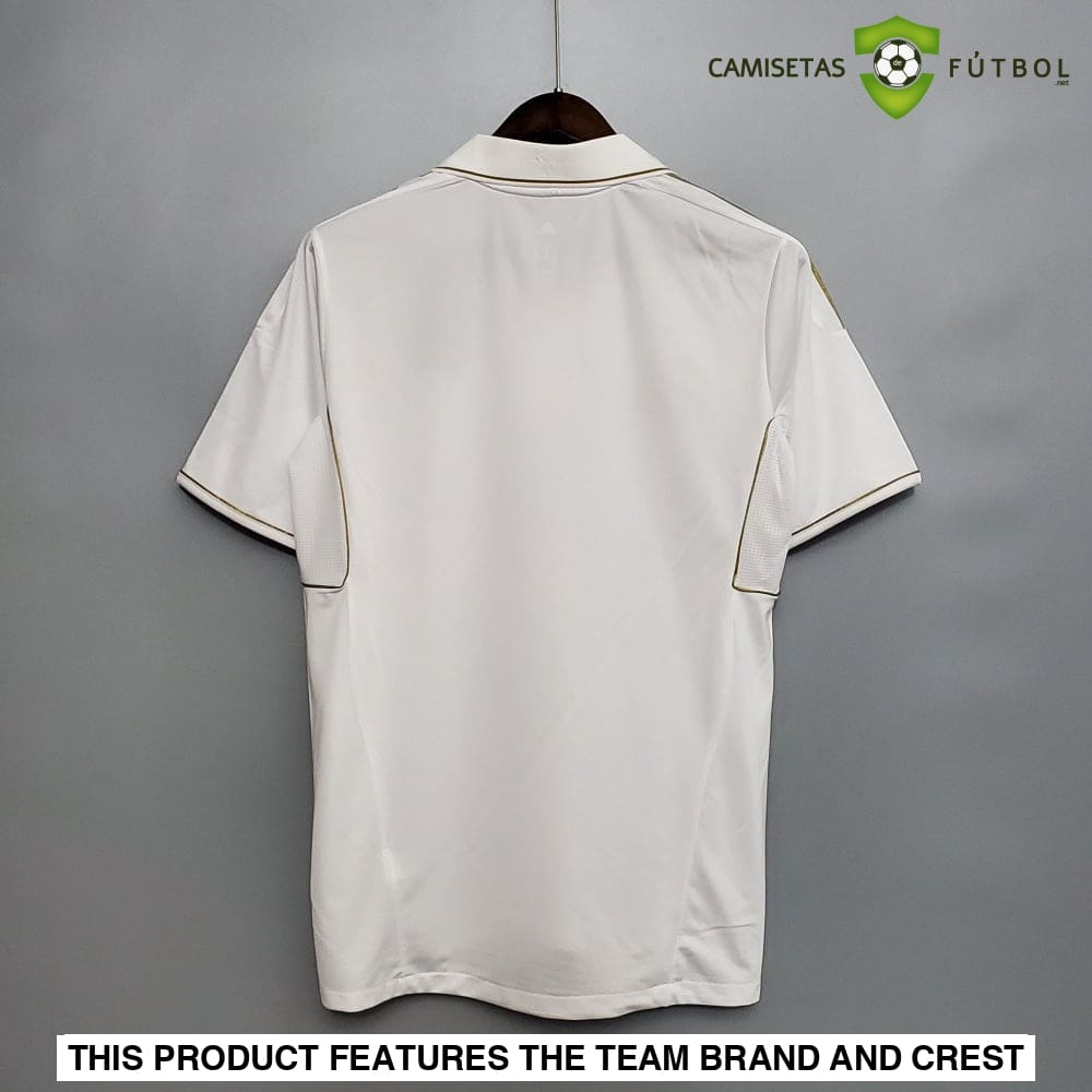 Camiseta Real Madrid 11-12 Local (Versión Retro) Sin Personalización