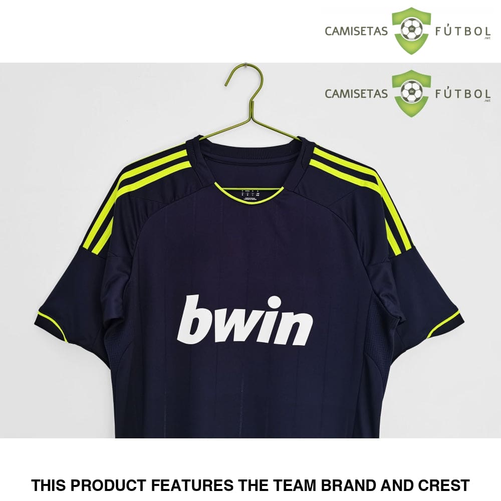 Camiseta Real Madrid 12-13 Visitante (Versión Retro) Sin Personalización