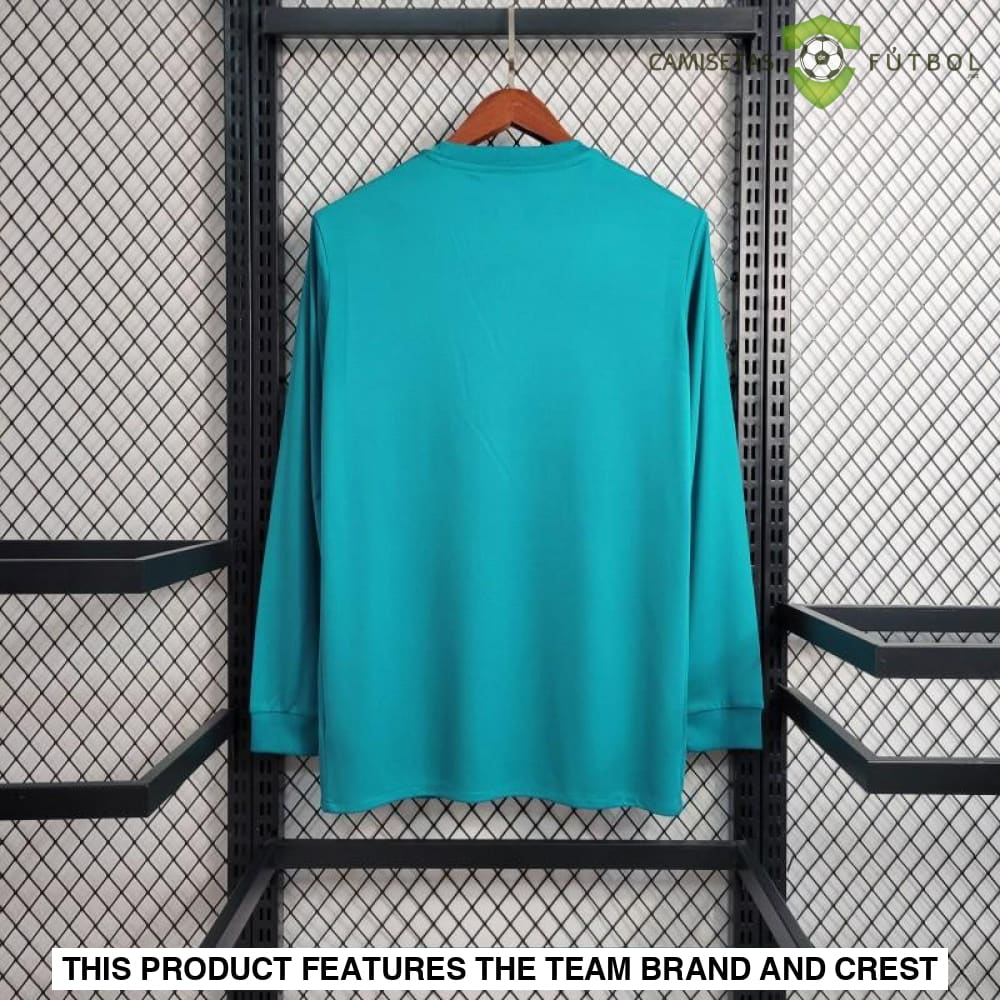 R.m. 17-18 Third Kit (Retro) Long Sleeve Shirt Camiseta De Futbol