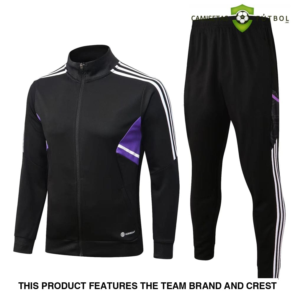 Chandal Real Madrid 22-23 Cremallera Completa Modelo 1 Ropa Deportiva