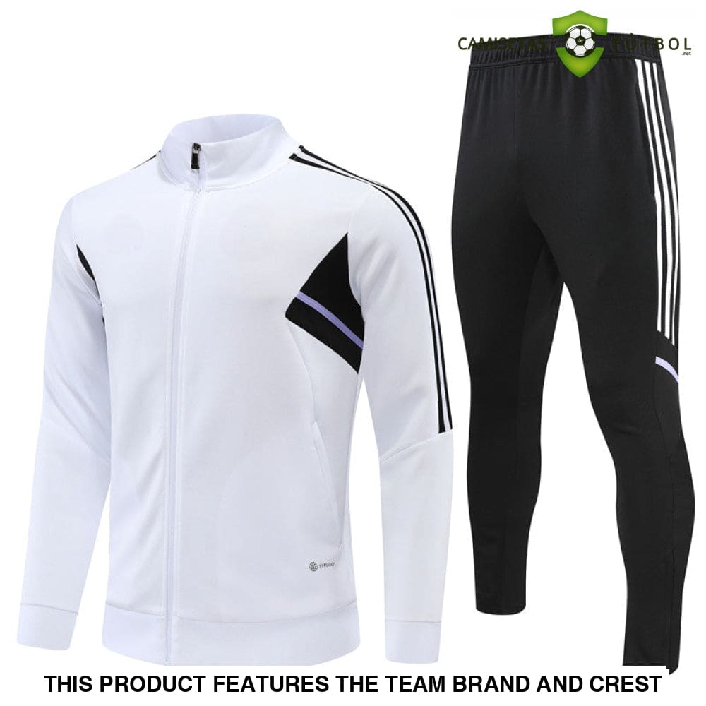 Chandal Real Madrid 22-23 Cremallera Completa Modelo 7 Ropa Deportiva