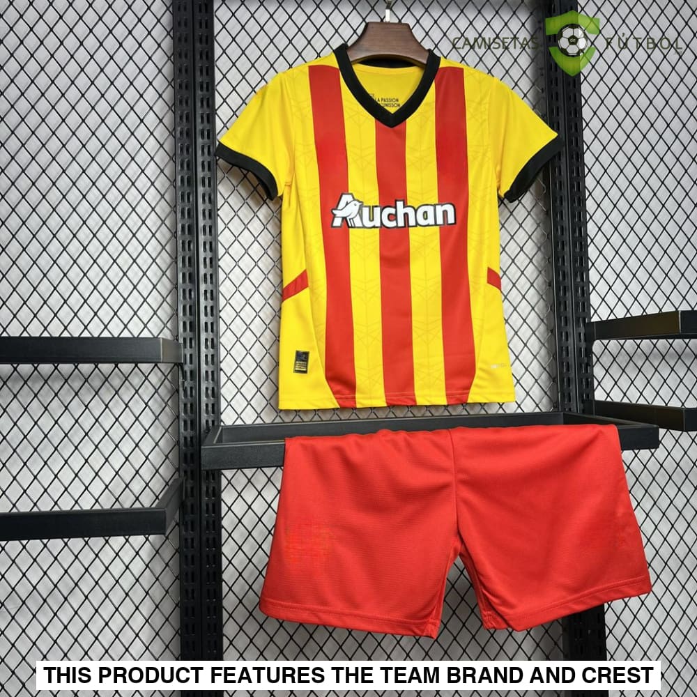 Racing Club De Lens 24-25 Home Children’s Kit Personalizado