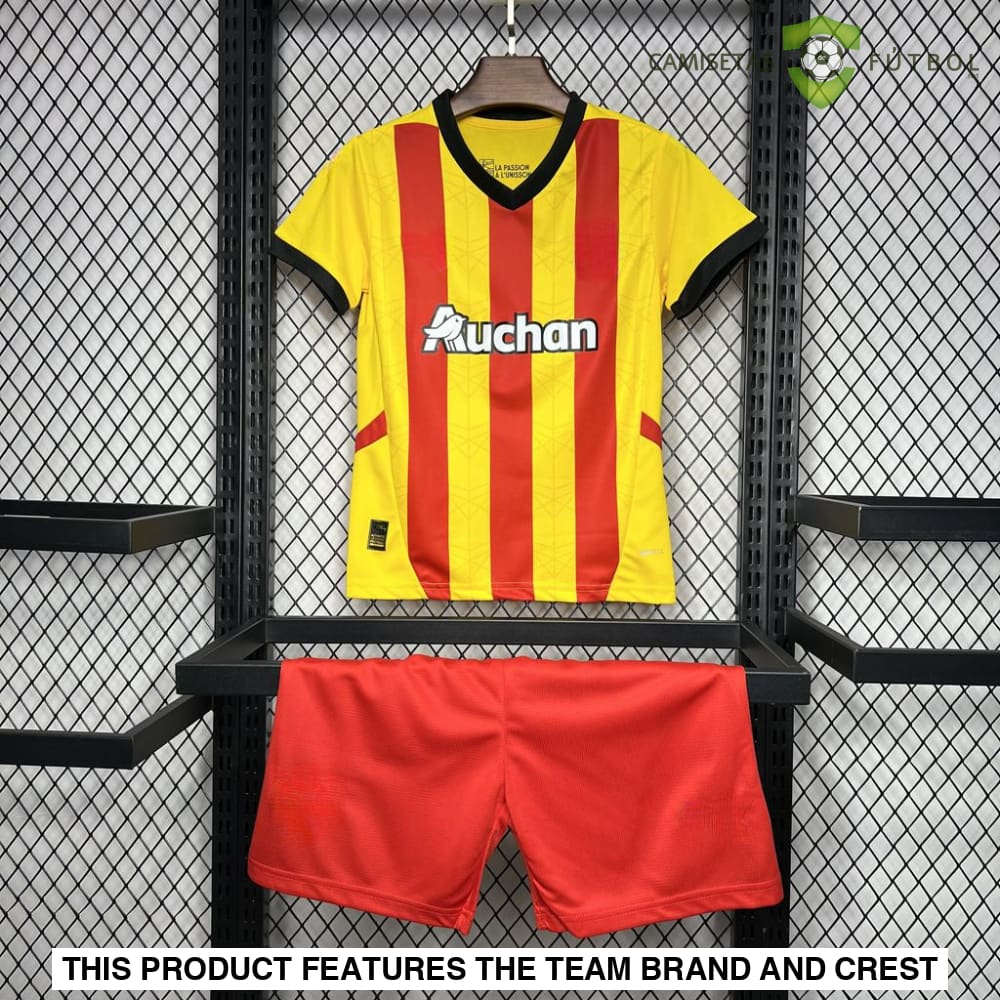 Racing Club De Lens 24-25 Home Children’s Kit Personalizado