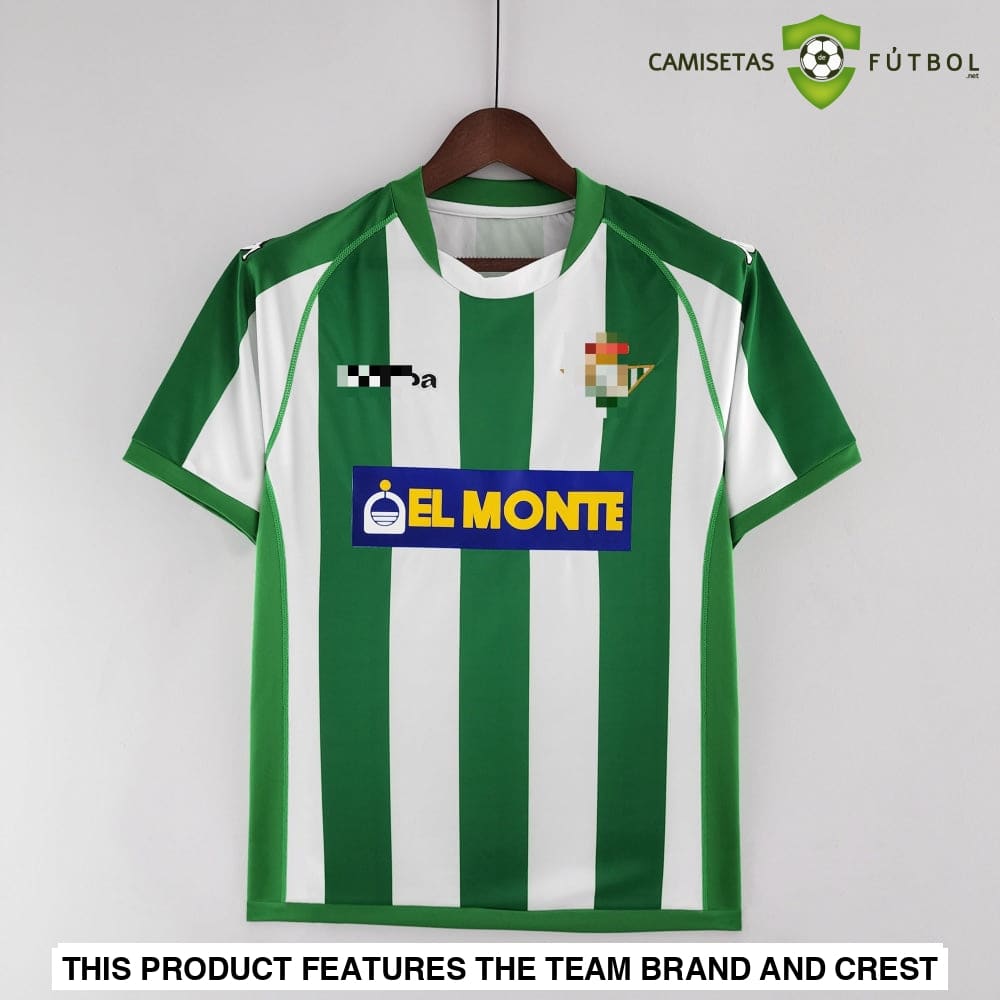 Camiseta Real Betis 01-02 Local (Versión Retro) Sin Personalización