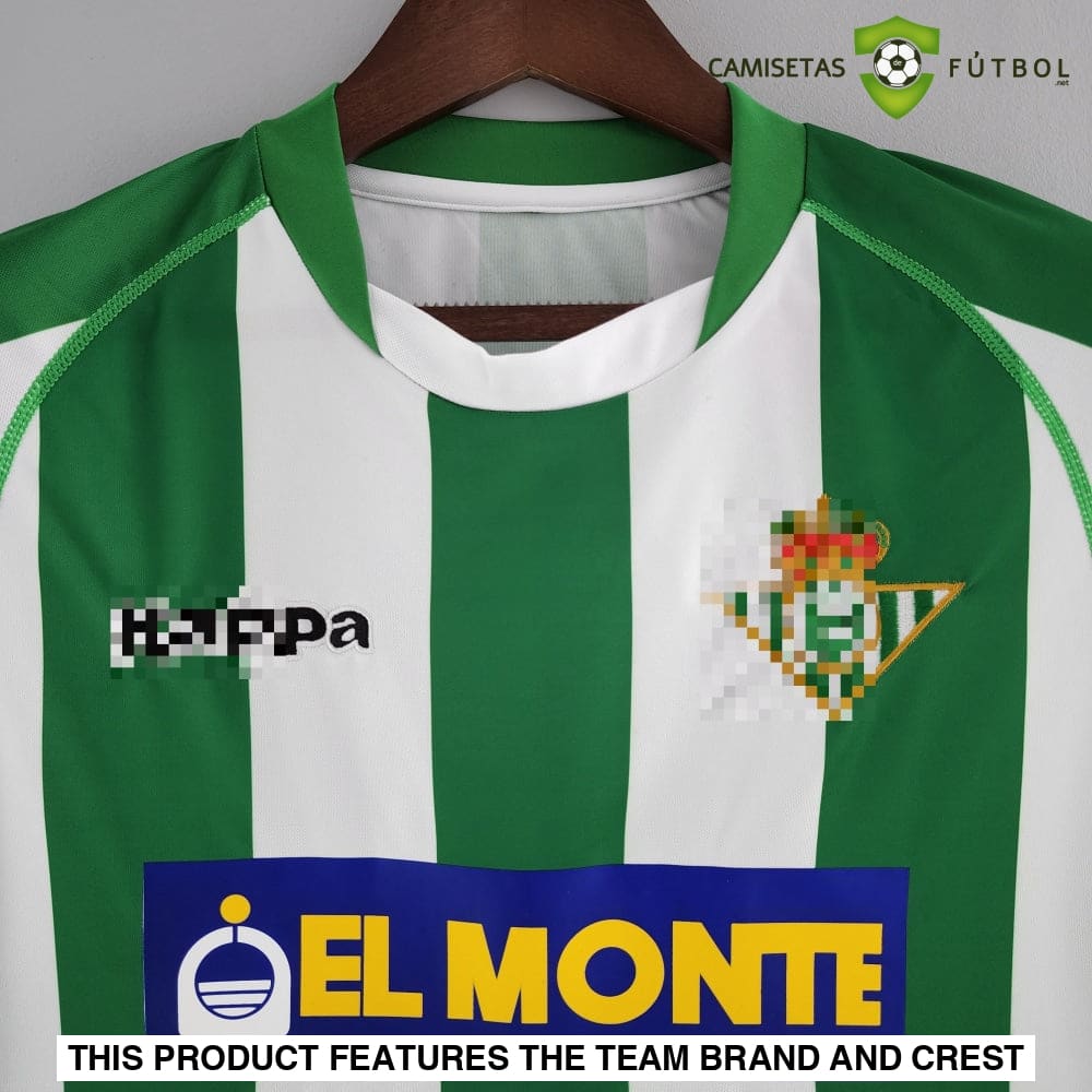 Camiseta Real Betis 01-02 Local (Versión Retro) Sin Personalización