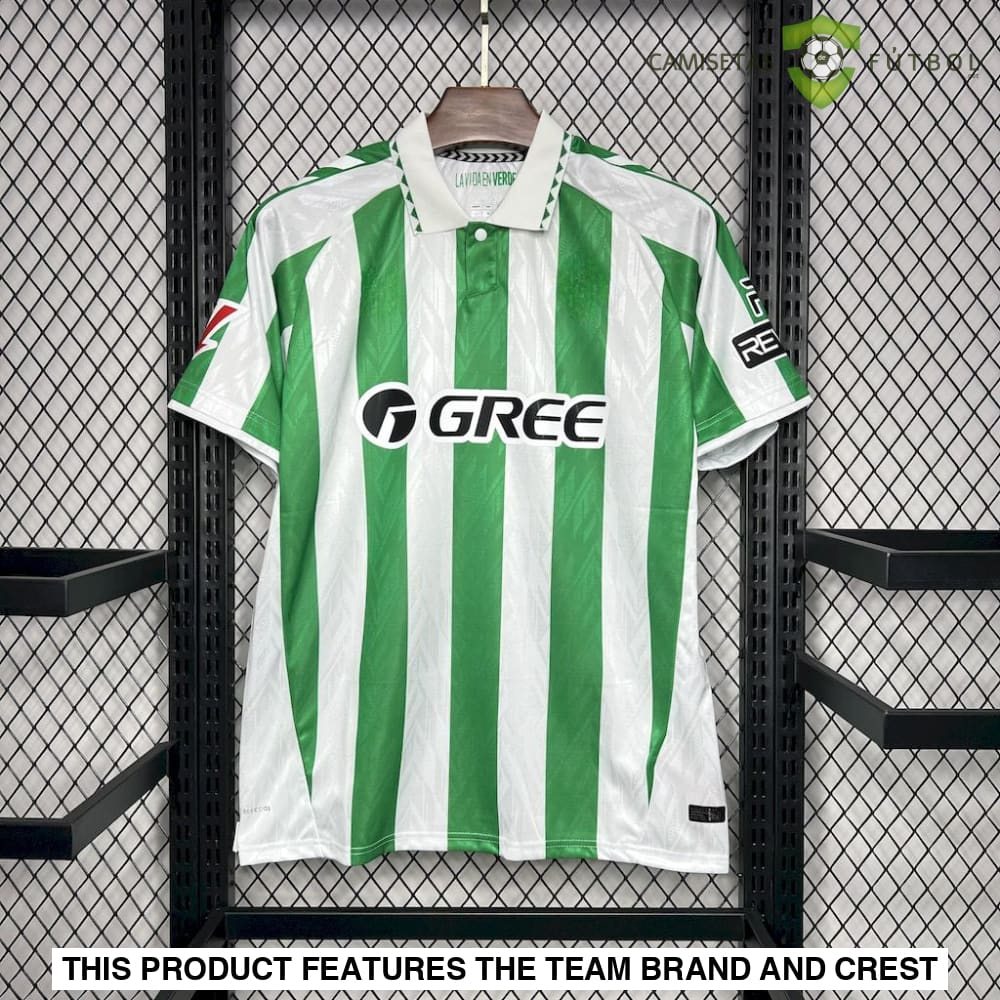 Real Betis 24-25 Home Shirt Camiseta De Futbol