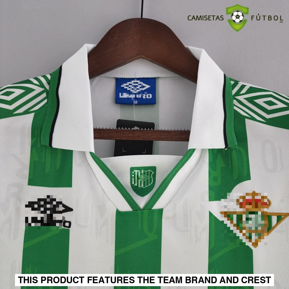 Camiseta Real Betis 94-95 Local (Versión Retro) Sin Personalización