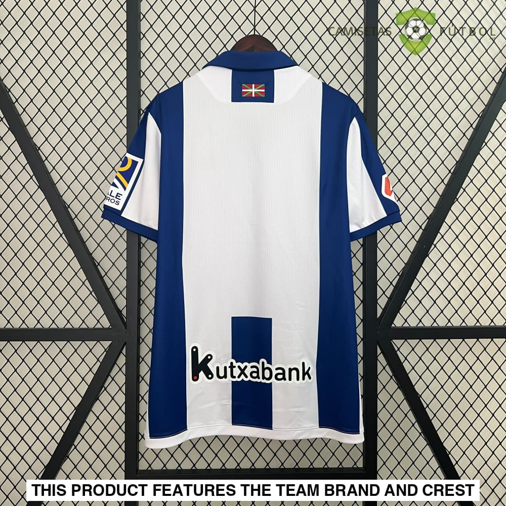 Real Sociedad 24-25 Home Shirt Camiseta De Futbol