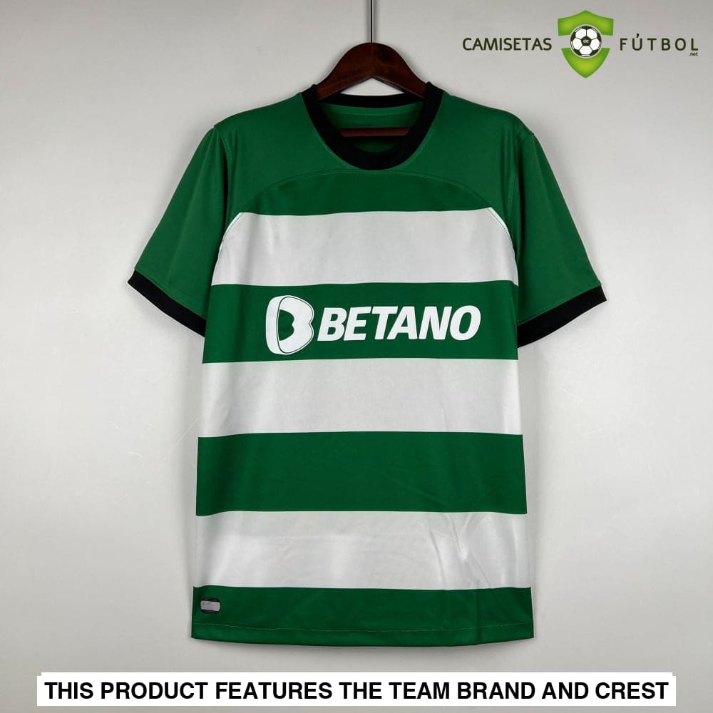 Camiseta Sporting Portugal 23-24 Local Personalizado