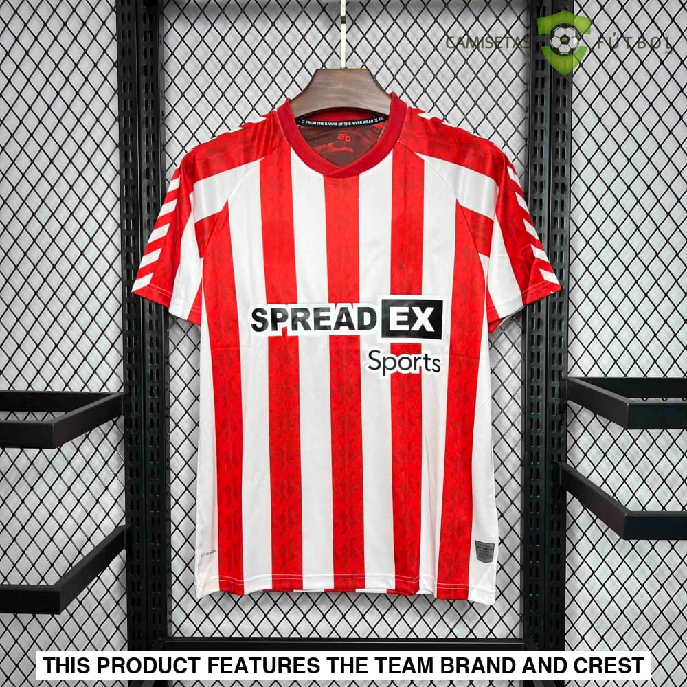 Sunderland 24-25 Home Shirt Camiseta De Futbol