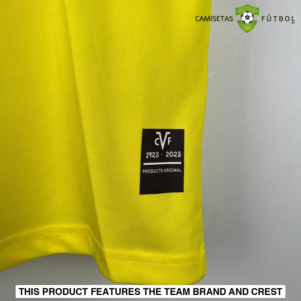 Camiseta Villarreal 23-24 Edicion Especial Centenario Personalizado