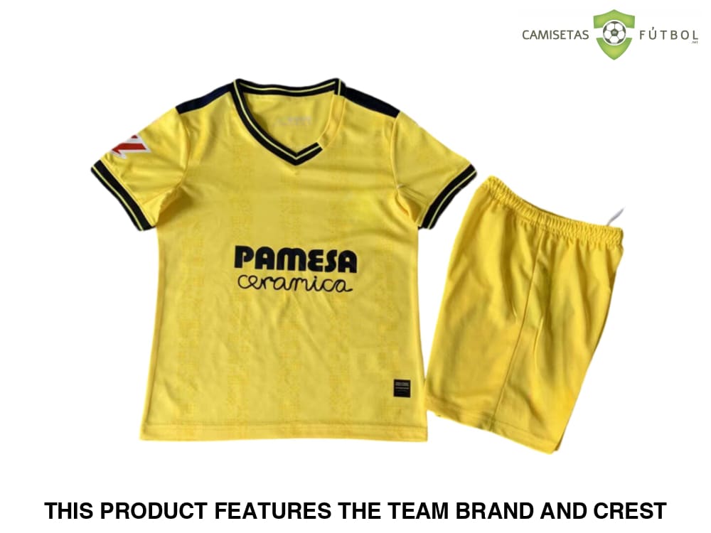 Villarreal 24-25 Home Children’s Kit Personalizado