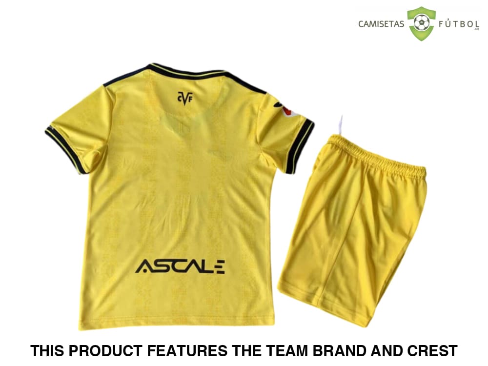 Villarreal 24-25 Home Children’s Kit Personalizado