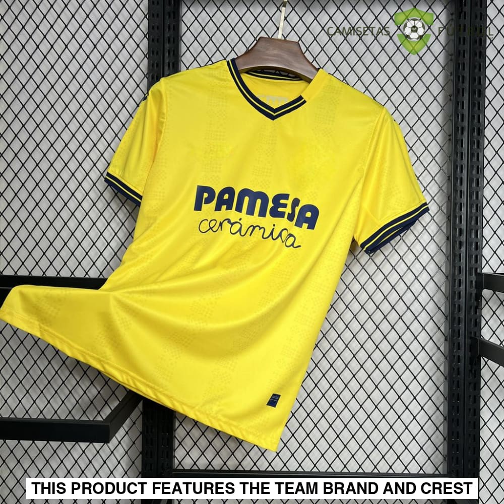 Villarreal 24-25 Home Shirt Camiseta De Futbol