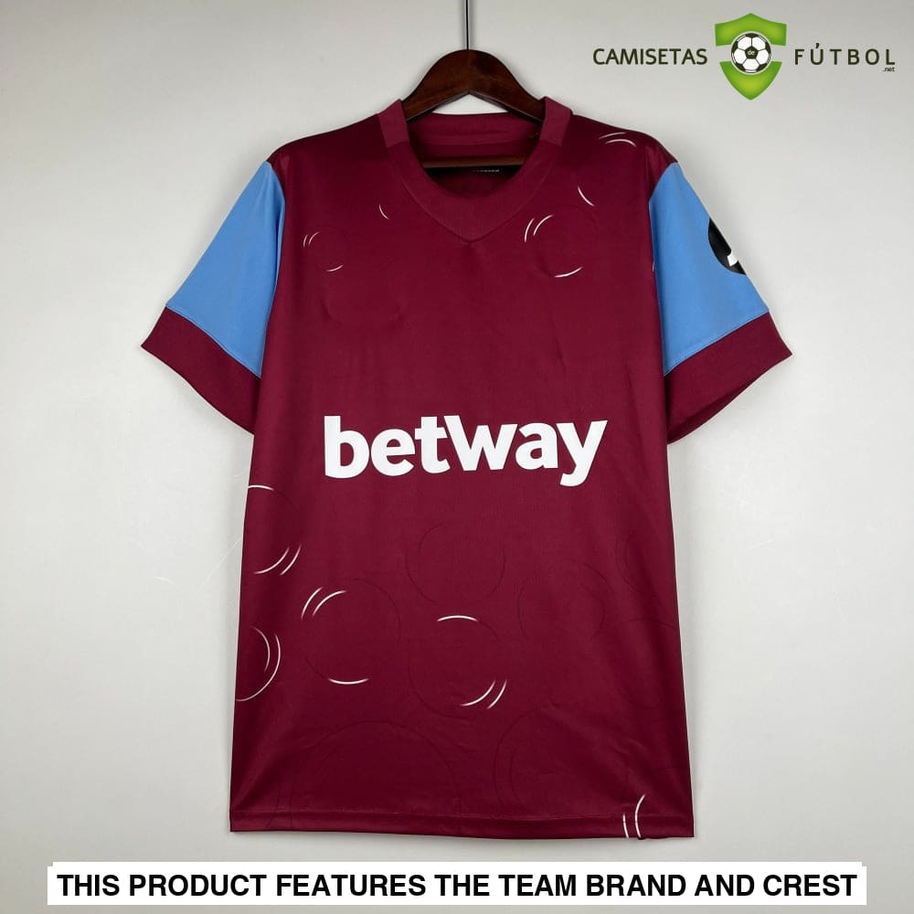 Camiseta West Ham 23-24 Local Personalizado