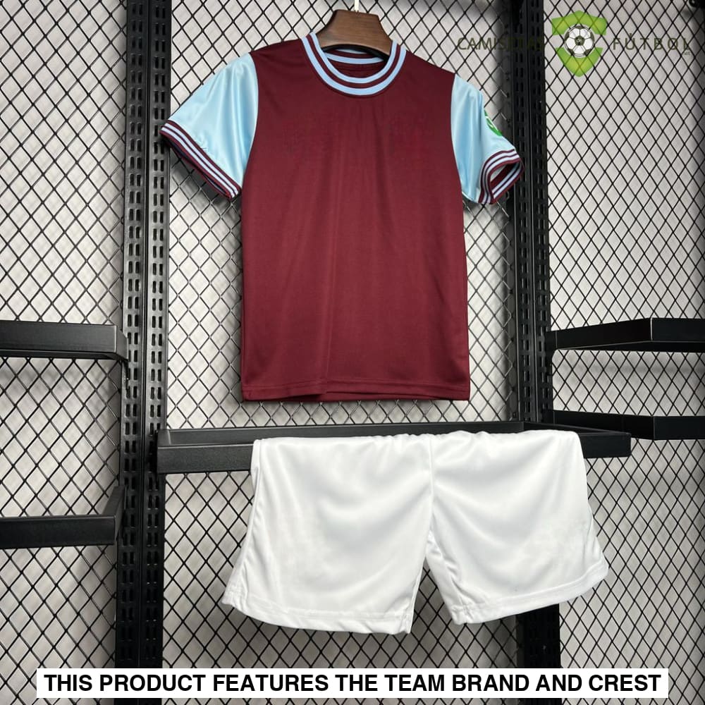 West Ham 24-25 Home Children’s Kit Personalizado