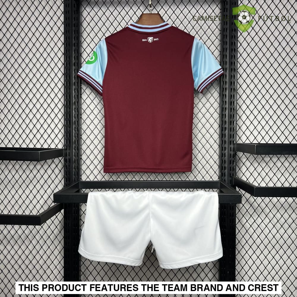 West Ham 24-25 Home Children’s Kit Personalizado