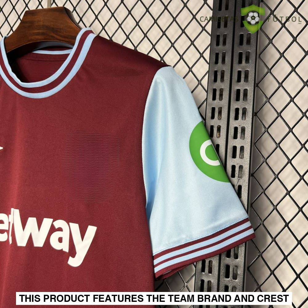 West Ham 24-25 Home Shirt Camiseta De Futbol